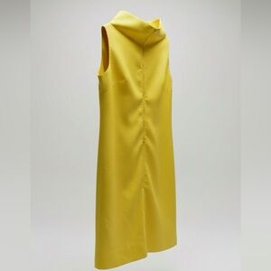 Vintage 1960’s Mock Sleeveless Vibrant Yellow Dress
